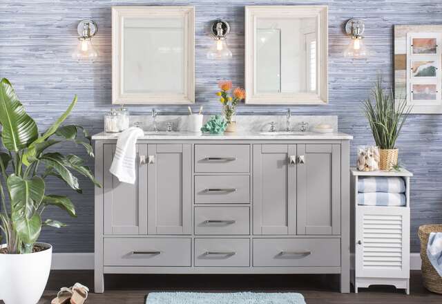 Beachcrest Home 80 Inch Bathroom Vanity